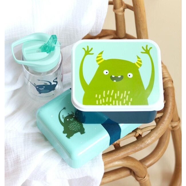 A little lovely company Lunch & snackbox set Monsters