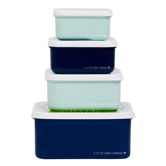 A little lovely company Lunch & snackbox set Monsters