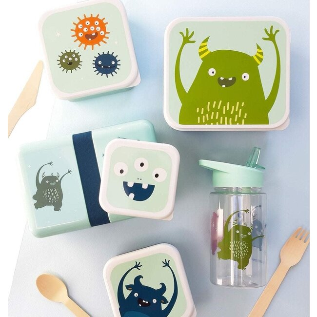 A little lovely company Lunch & snackbox set Monsters