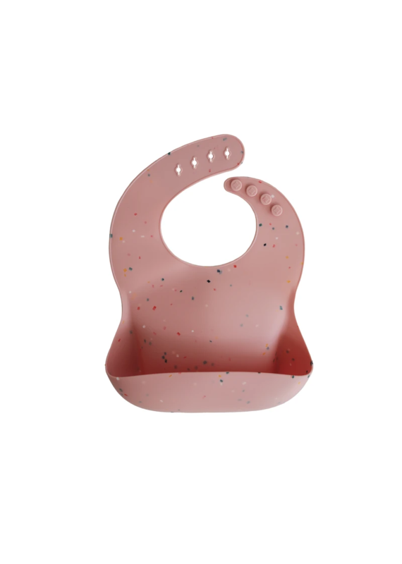 Mushie Mushie silicone slab Roze Confetti