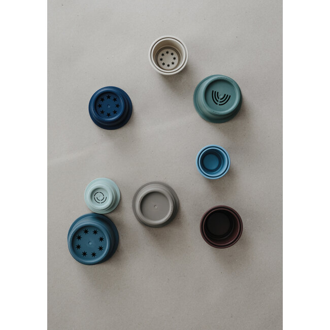 Mushie stacking cups Forrest