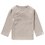Noppies overslagshirt rib Nanyuki taupe mel