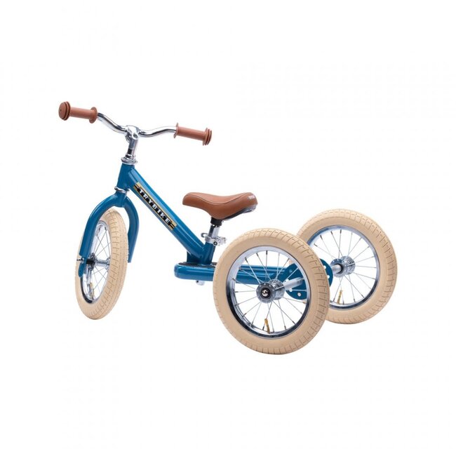 Trybike steel 2 in 1 loopfiets Vintage blue
