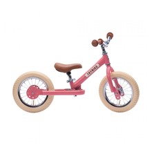Trybike steel loopfiets Vintage pink