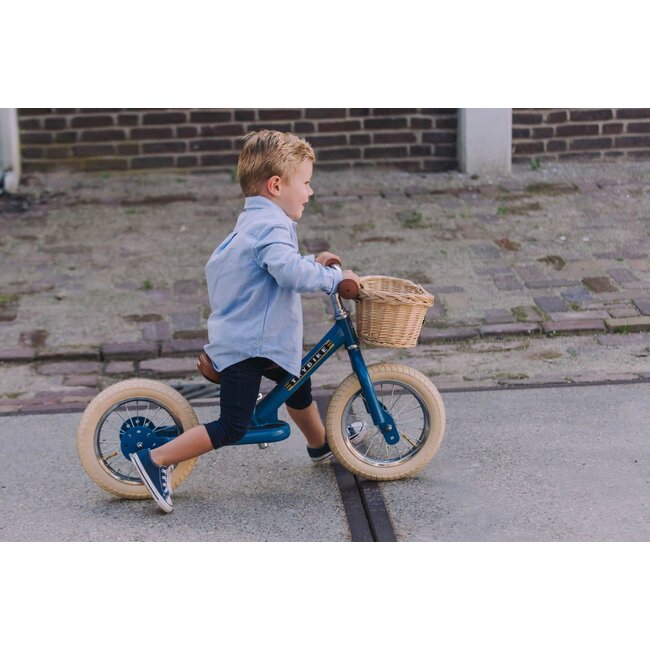 Trybike steel loopfiets Vintage blue