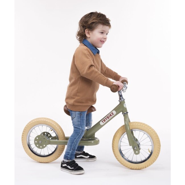 Trybike Steel Tweewieler - Vintage Green
