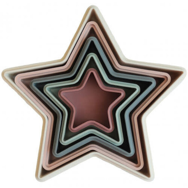 Mushie Nesting star stapeltoren