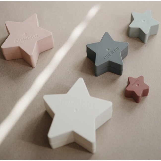 Mushie Nesting star stapeltoren