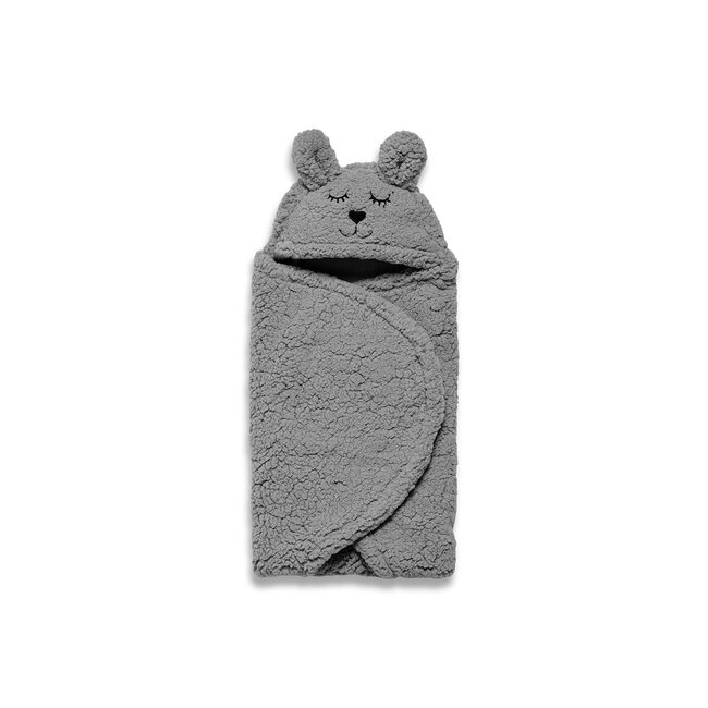 Jollein Wikkeldeken Bunny storm grey