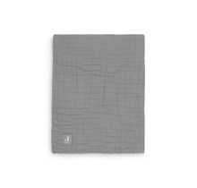 Jollein Deken 75x100 wrinkled cotton storm grey