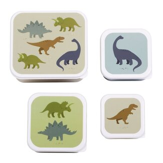 A little lovely company A little lovely company Lunch & snackbox set Dinosaurussen