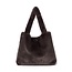Studio Noos Studio Noos Plum faux fur mom bag
