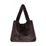 Studio Noos Studio Noos Plum faux fur mom bag