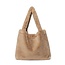 Studio Noos Studio Noos Hazelnut faux fur mom bag