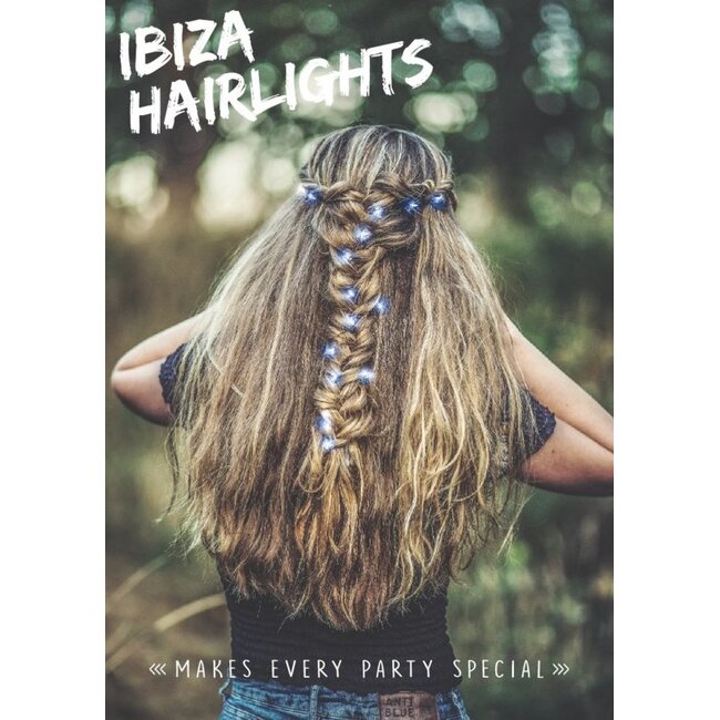 IBIZA Hairlights 'Cool White'