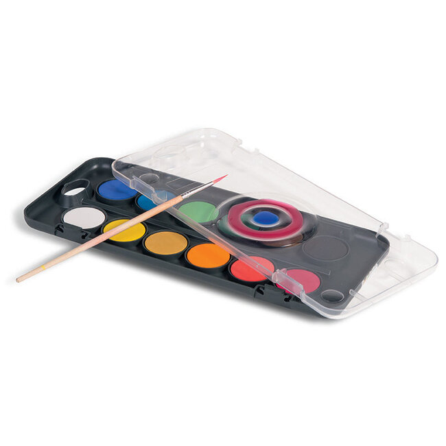 Primo waterverf tablet 12 kleuren