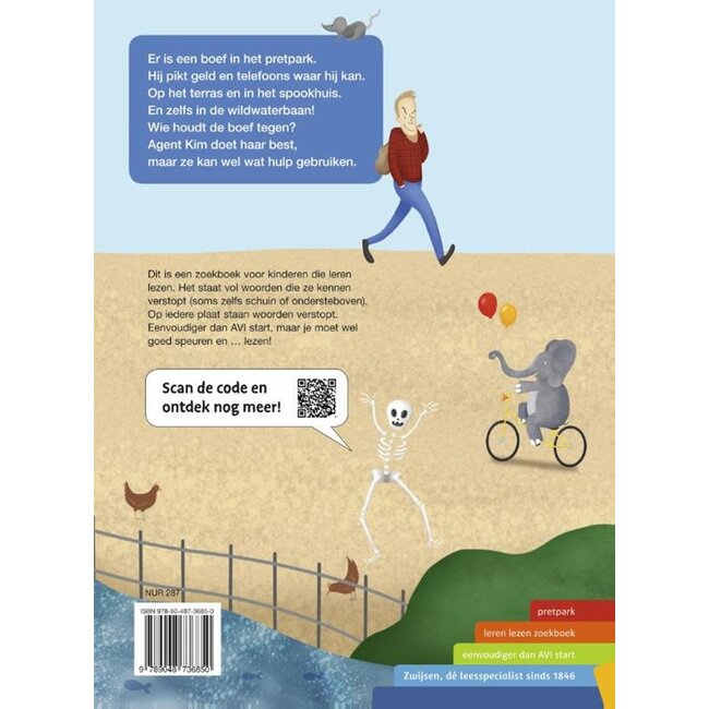 Leren lezen zoekboek: In rep en roer