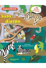Babydieren magneetboek