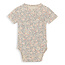 konges slojd Konges Slojd romper korte mouw Rose hip blue