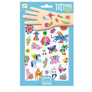 Djeco Djeco Tattoos Regenboog