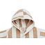 Jollein Jollein badjas 1-2 jaar Stripe Terry Biscuit gots