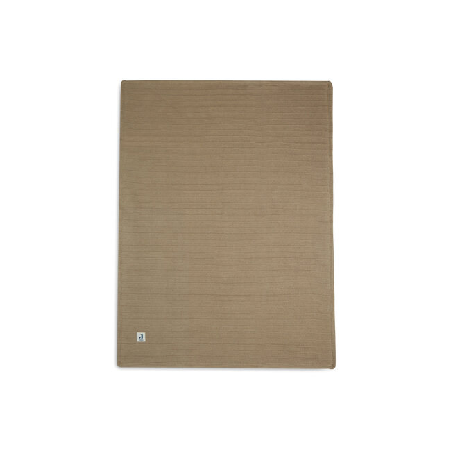Jollein wiegdeken Velvet Pure Knit Biscuit