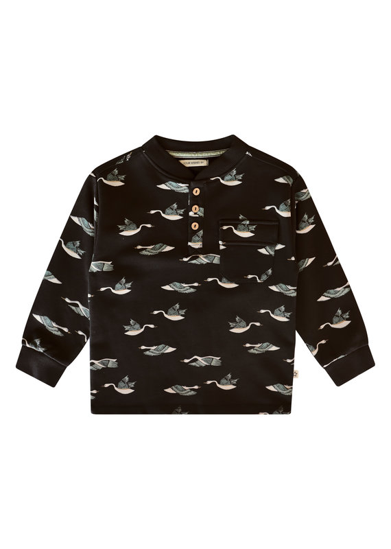 Your Wishes Your Wishes longsleeve Ducks | George dark brown