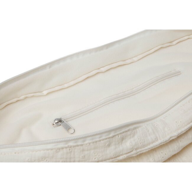 Jollein Shopper Embroidery - Ivory
