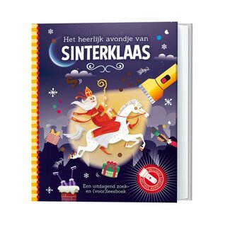 Zaklampboek. Het heerlijk avondje van sinterklaas