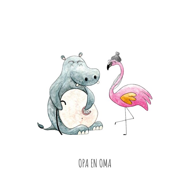 Juulz kaart opa & oma
