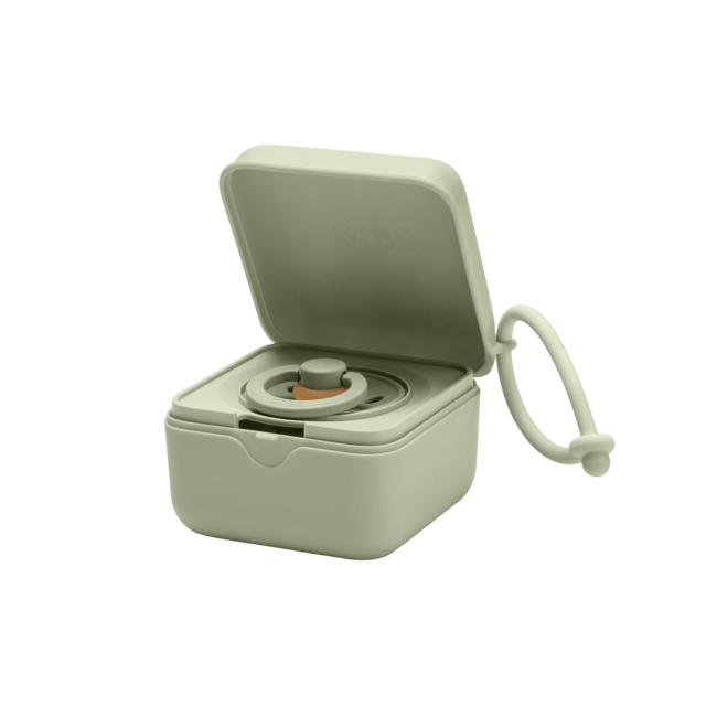 Bibs pacifier box Sage
