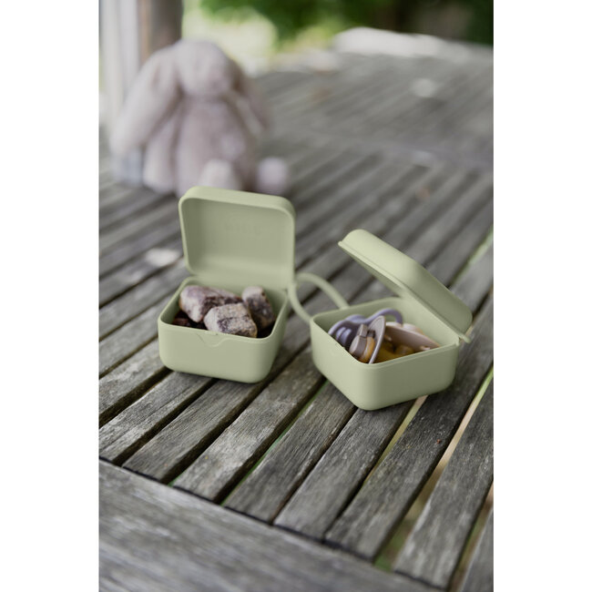 Bibs pacifier box Sage