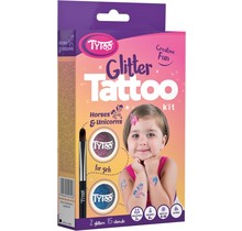 Tytoo glitter tattoo paarden & eenhoorns