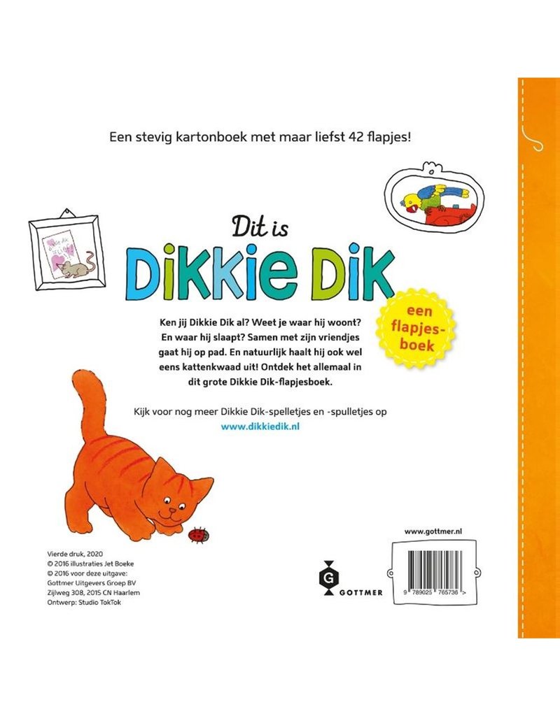 Dit is Dikkie Dik (flapjesboek)