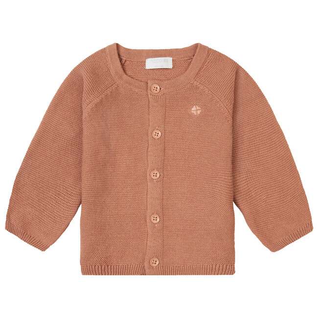 Noppies cardigan knit Naga café au lait