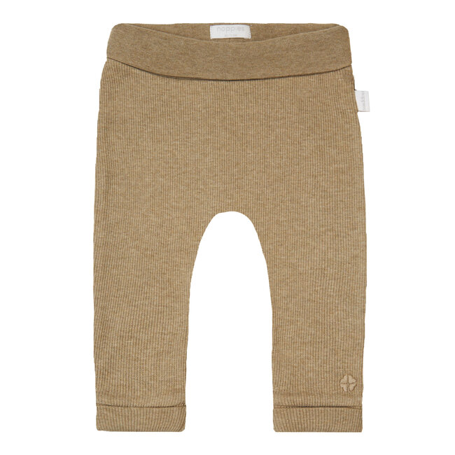 Noppies broek comfort Rib Naura light green melange