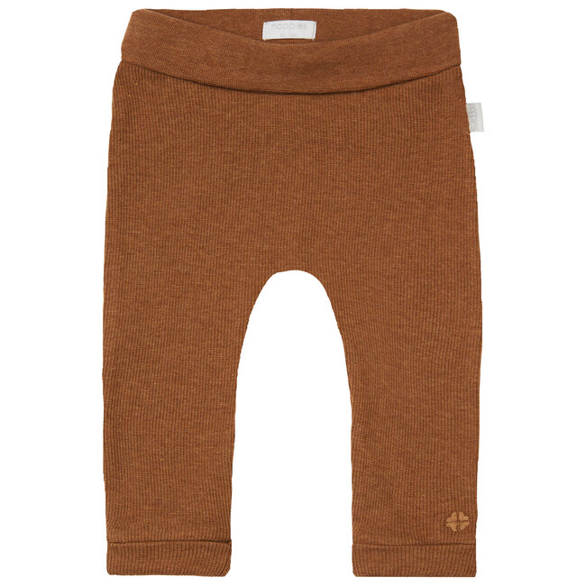 Noppies broek comfort Rib Naura chipmunk melange