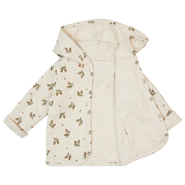 Noppies cardigan Niederau reversible oatmeal
