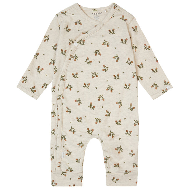 Noppies playsuit Noumea aop oatmeal