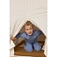 Feetje pyjama wafel blue melange