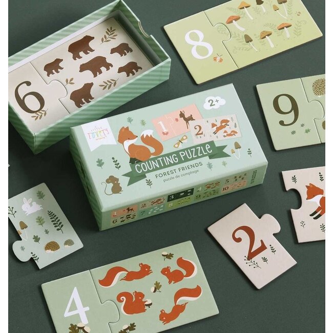 A Little Lovely Company telpuzzel bosvriendjes