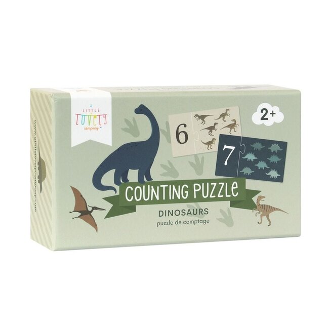 A Little Lovely Company telpuzzel dinosaurussen