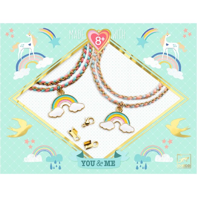 dj00014 duo jewels rainbow kumihimo