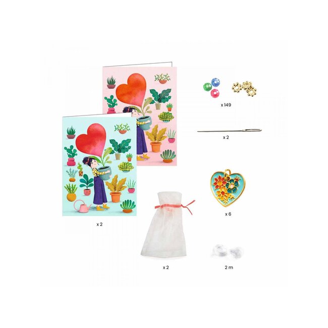 dj00010 duo jewels heart threading