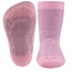 Ewers Ewers antislip sokken glitter rosa scin