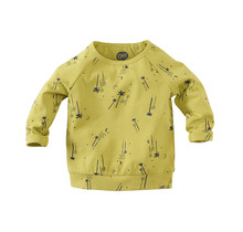 Z8 newborn longsleeve Wayne burnished gold/aop