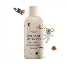 The Gift Label baby bath oil 150 ml Welcome little one - boys