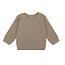 Daily7 Daily7 sweater fancy structure khaki green
