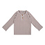 Daily7 Daily7 t-shirt longsleeve stripe dusty taupe