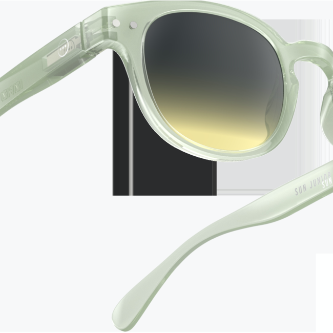 Izipizi junior zonnebril Quiet Green C  5-10 jaar